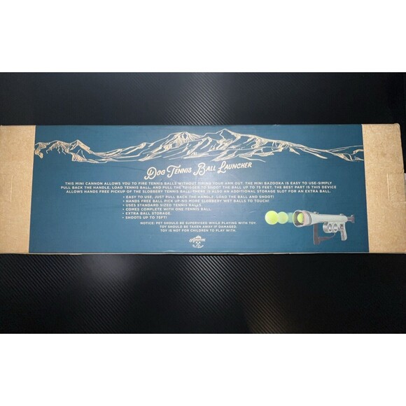 Dog Tennis Ball Launcher Bazooka (Adventure is out there) New In Box - Picture 2 of 3